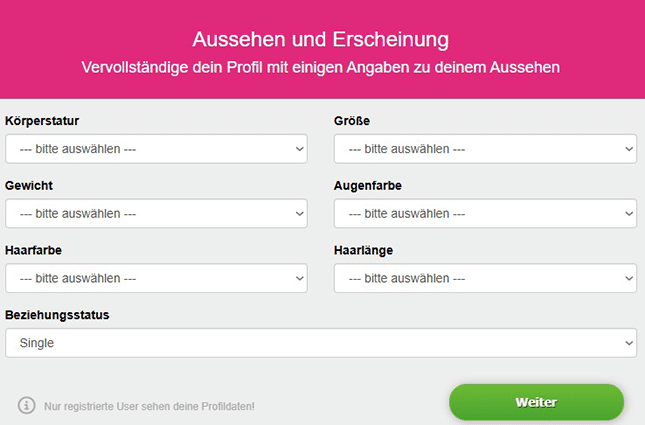Casual Fun Auswahl von Aussehen und Erscheinung