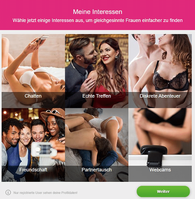 Meine Interessen bei Casualfun